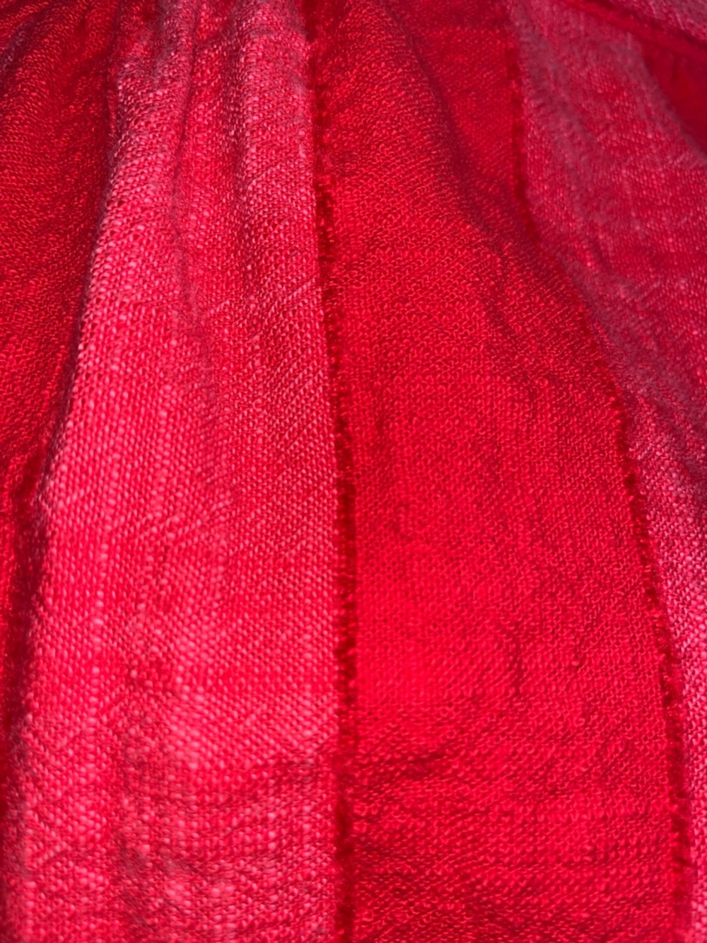 Mauve Bright Red & Red Striped Sleeveless Midi Dress Size Small - Picture 10 of 14
